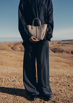 Cyme Tote Nano - Textured Taupe
